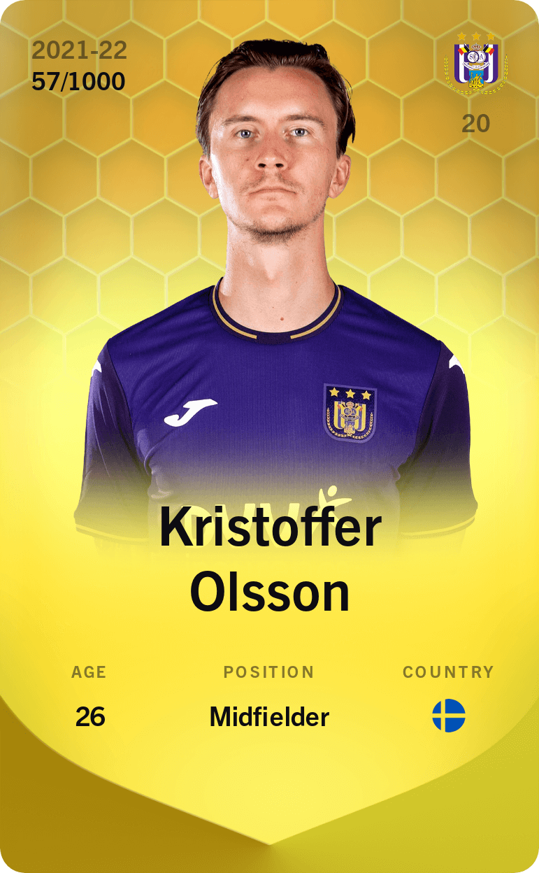 Kristoffer Olsson 2021-22 • Limited 57/1000