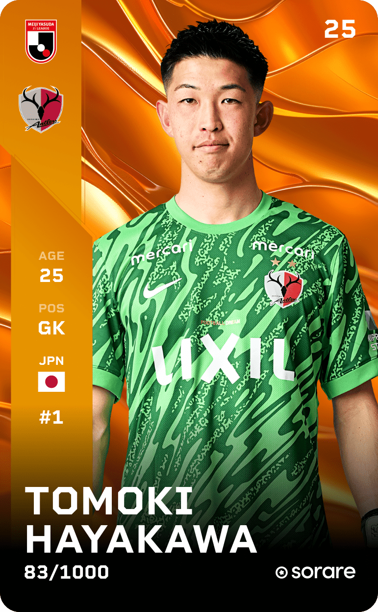 Tomoki Hayakawa 2025-26 • Limited 83/1000