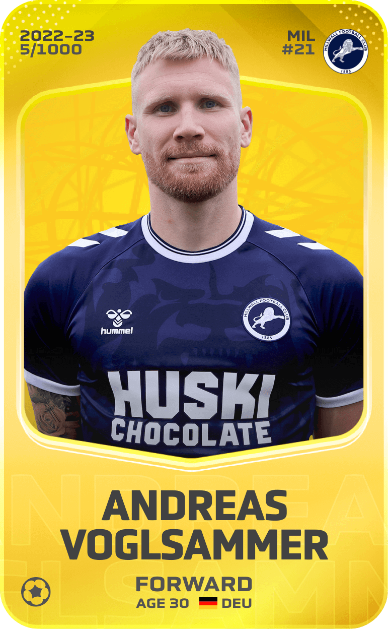 Andreas Voglsammer 2022-23 • Limited 5/1000