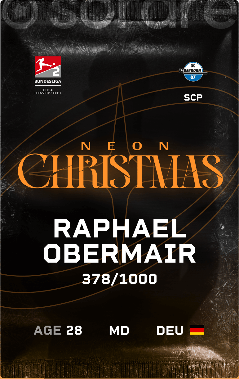 Raphael Obermair 2024-25 • Limited 378/1000