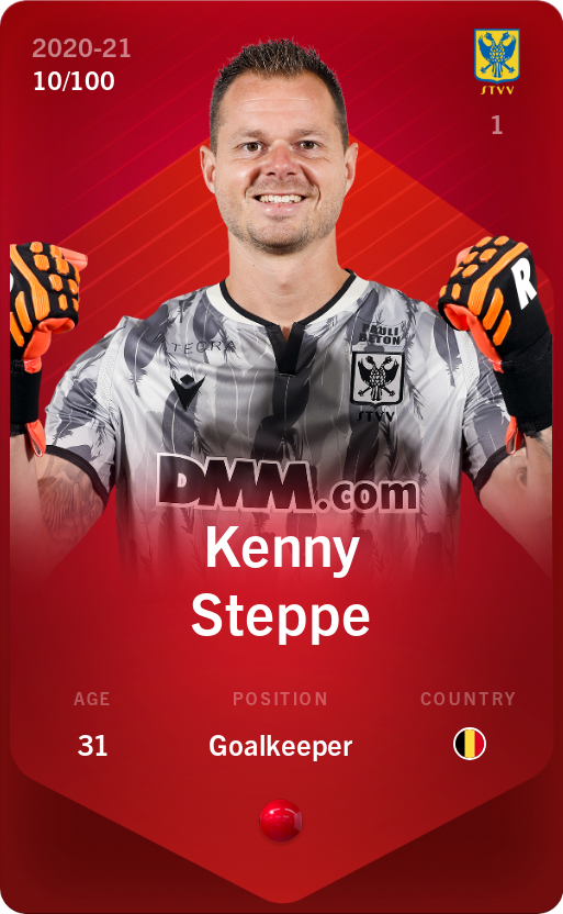 Sorare - Sorare Official - Kenny Steppe 2020-21 • Rare 10/100 - NFT # 46092202826543249380522602054630278977711724783588674287609244467138766532172
