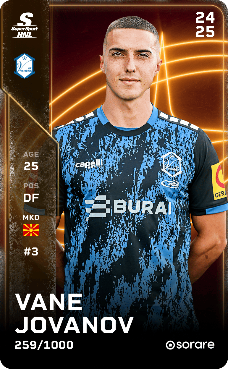 Vane Jovanov 2024-25 • Limited 259/1000