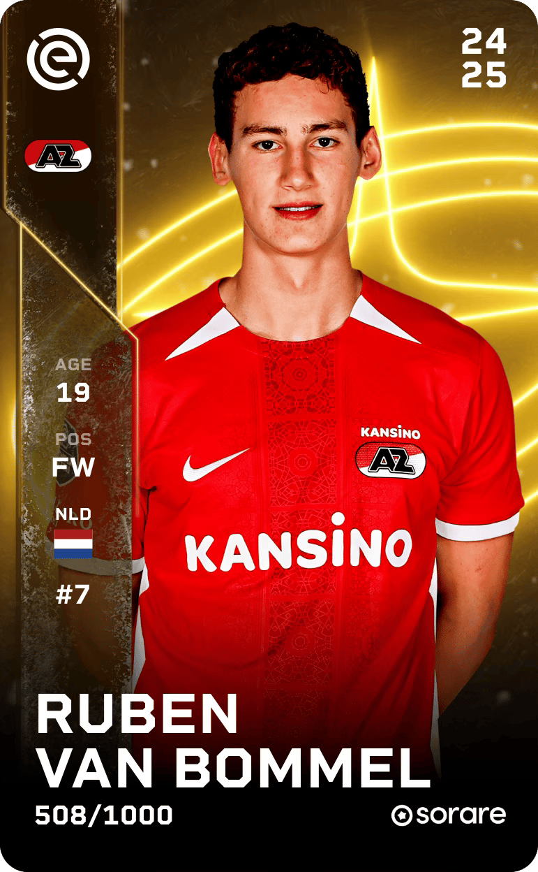 Ruben van Bommel 2024-25 • Limited 508/1000