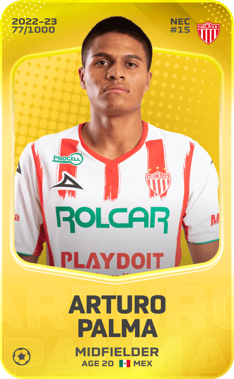 Arturo Palma 2022-23 • Limited 77/1000