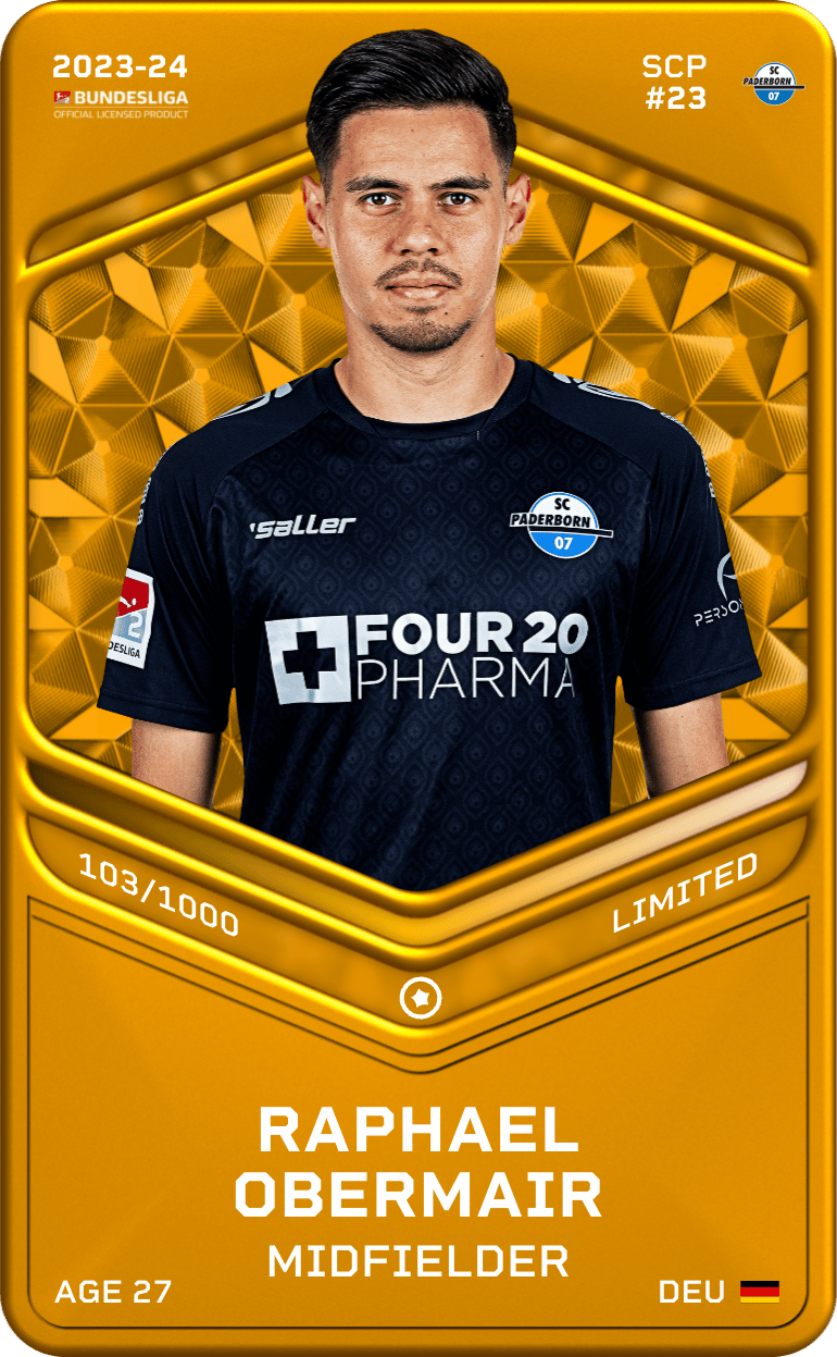 Raphael Obermair 2023-24 • Limited 103/1000