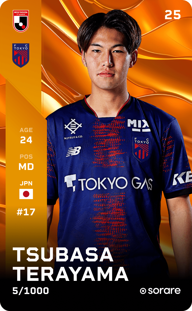 Tsubasa Terayama 2025-26 • Limited 5/1000