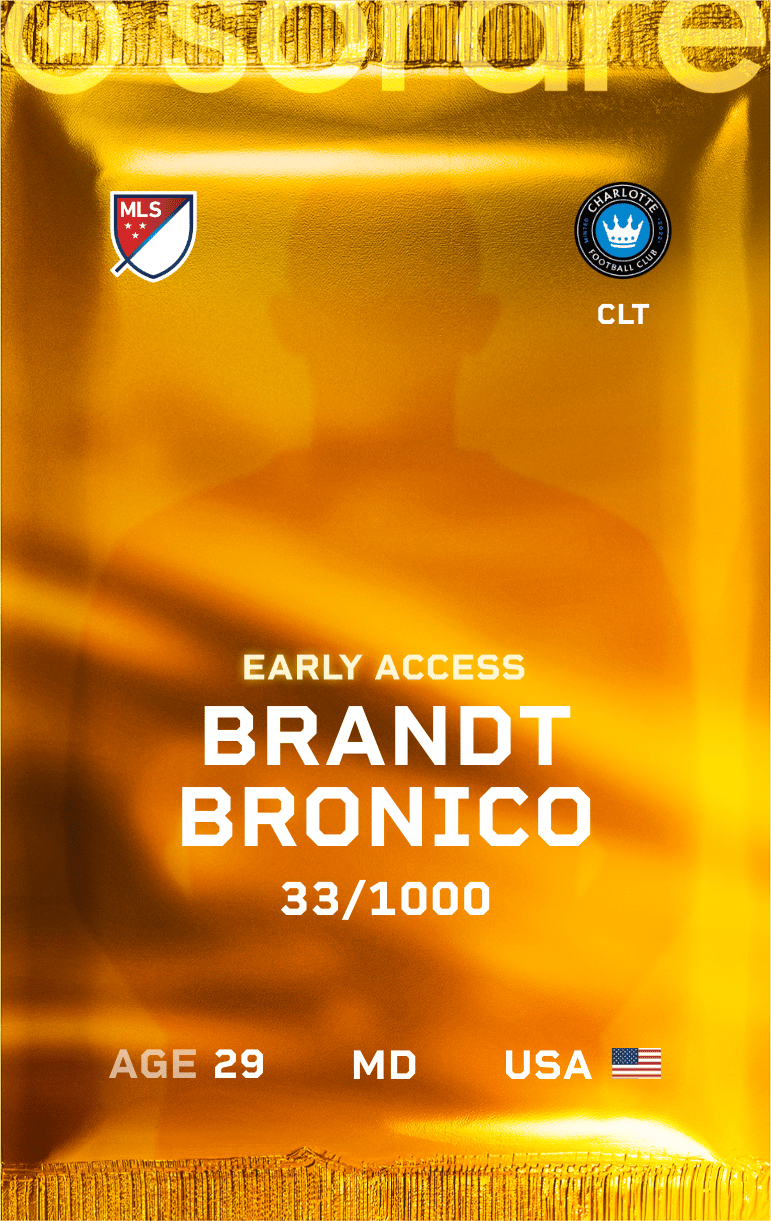 Brandt Bronico 2025-26 • Limited 33/1000