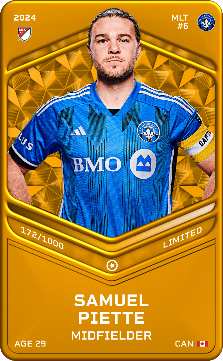 Samuel Piette 2024-25 • Limited 172/1000