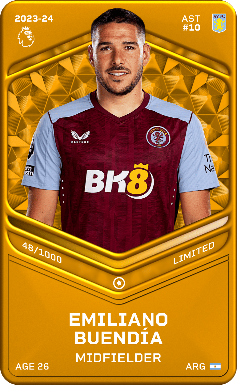 Emiliano Buendía 2023-24 • Limited 48/1000