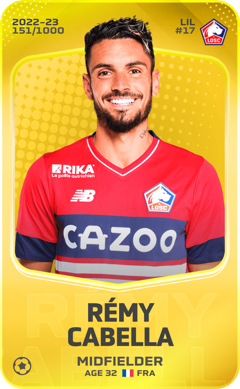 Rémy Cabella 2022-23 • Limited 151/1000