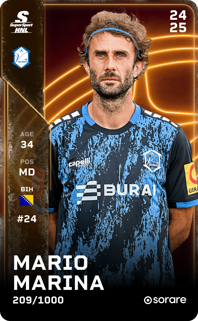 Mario Marina 2024-25 • Limited 209/1000
