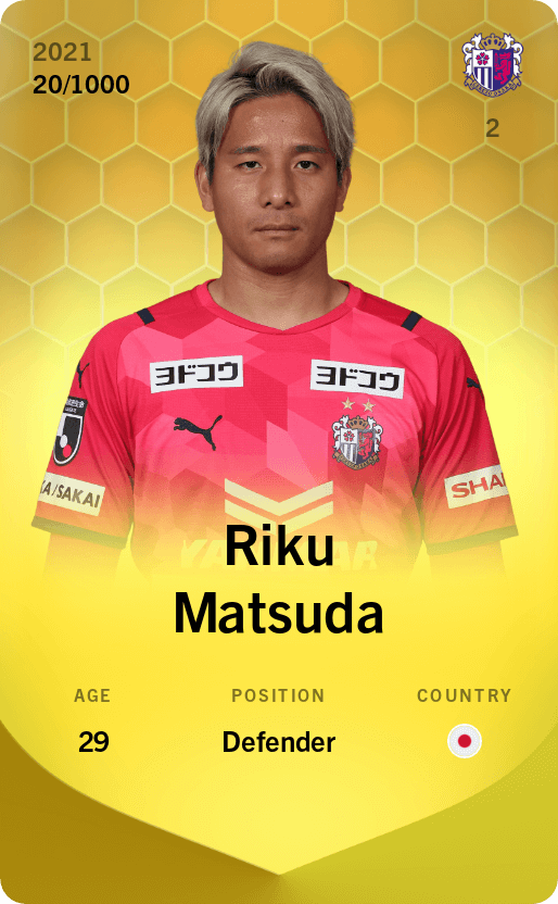 Riku Matsuda 2021-22 • Limited 20/1000