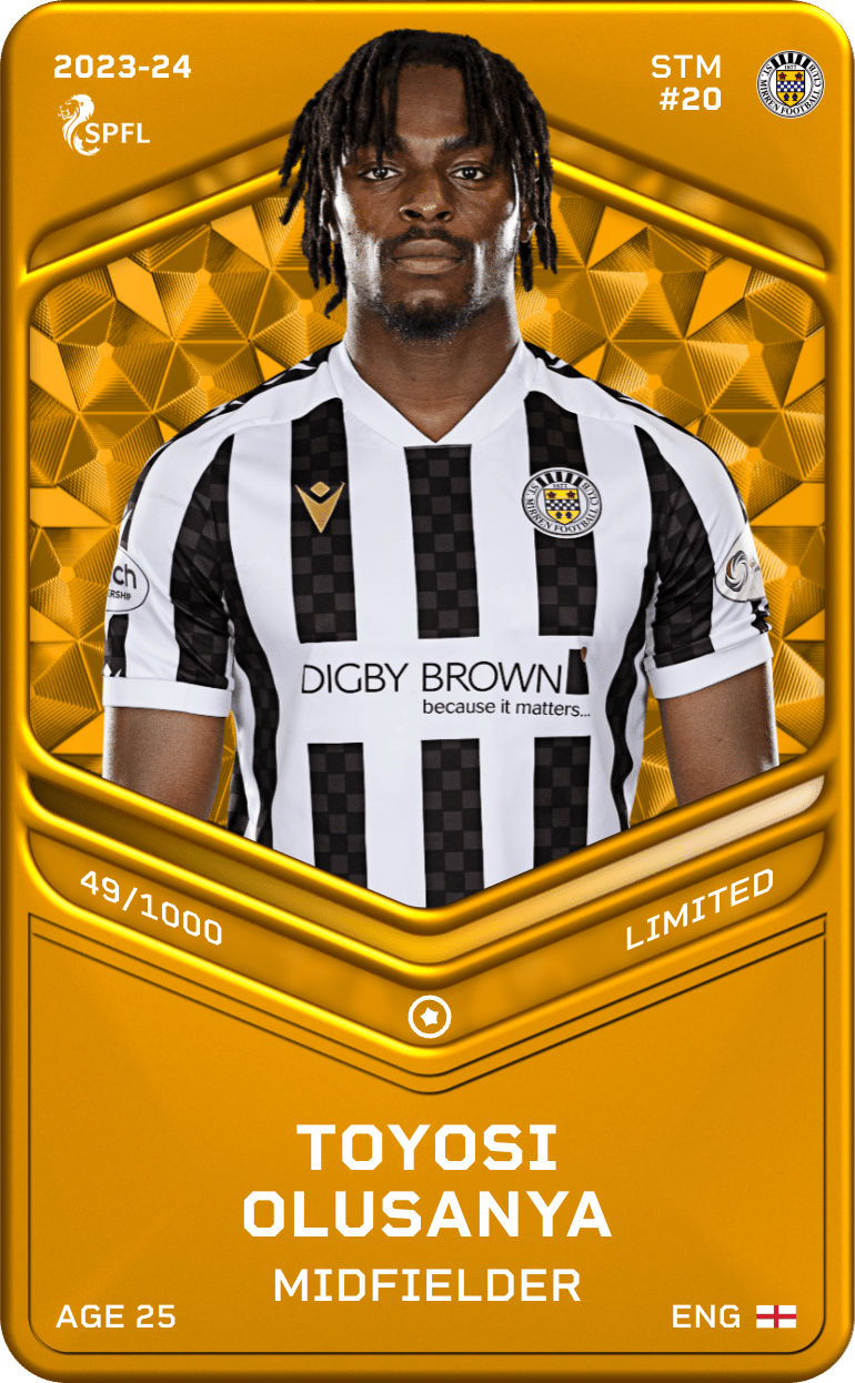 Toyosi Olusanya 2023-24 • Limited 49/1000