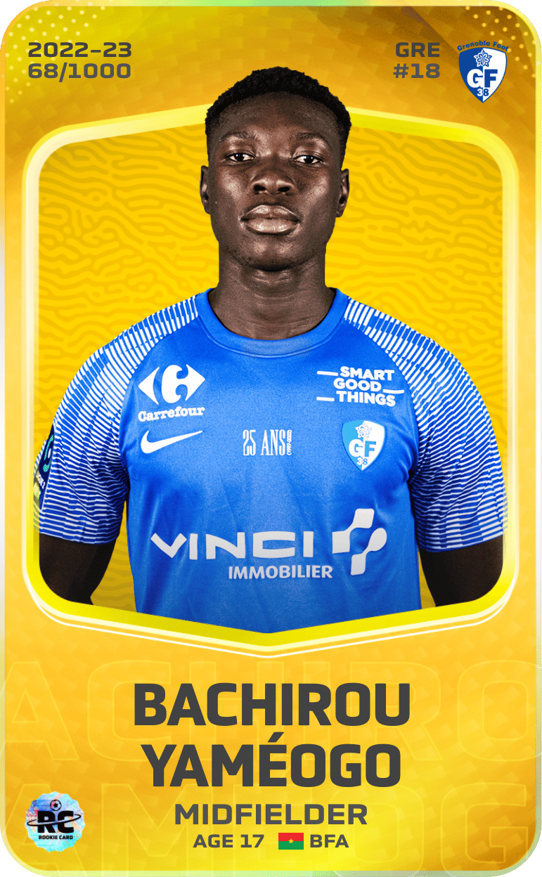 Bachirou Yaméogo 2022-23 • Limited 68/1000