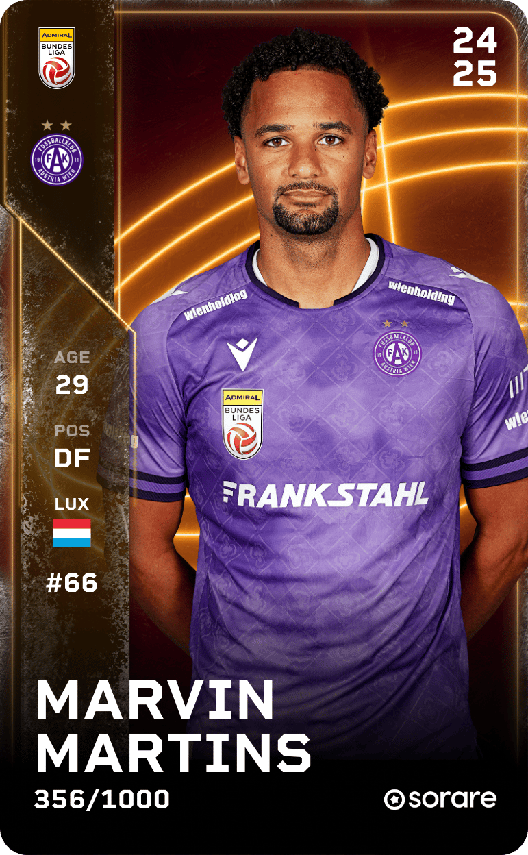 Marvin Martins 2024-25 • Limited 356/1000