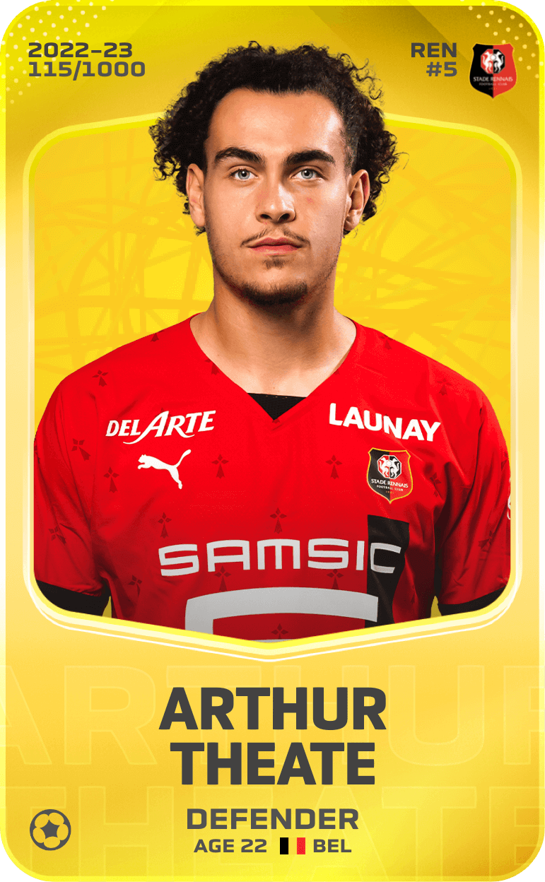 Arthur Theate 2022-23 • Limited 115/1000