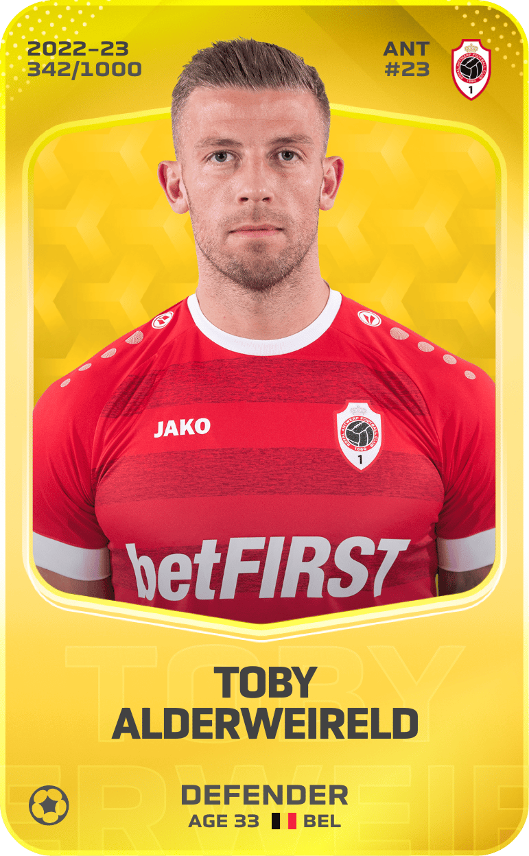 Toby Alderweireld 2022-23 • Limited 342/1000