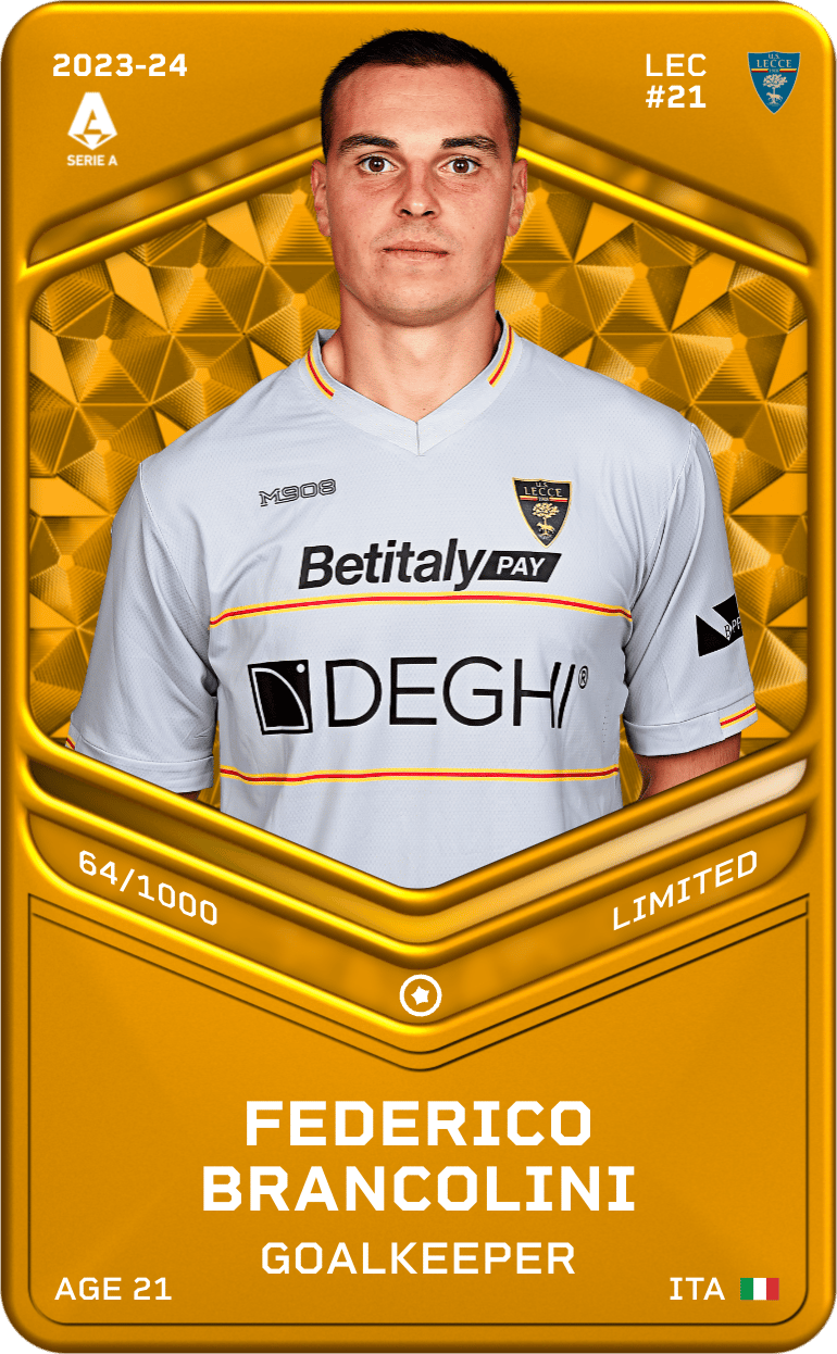 Federico Brancolini 2023-24 • Limited 64/1000