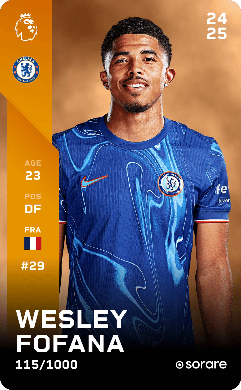 Wesley Fofana 2024-25 • Limited 115/1000
