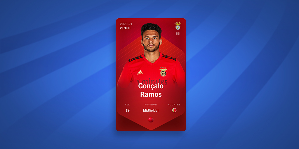 Gonçalo Ramos 2020-21 • Rare 21/100