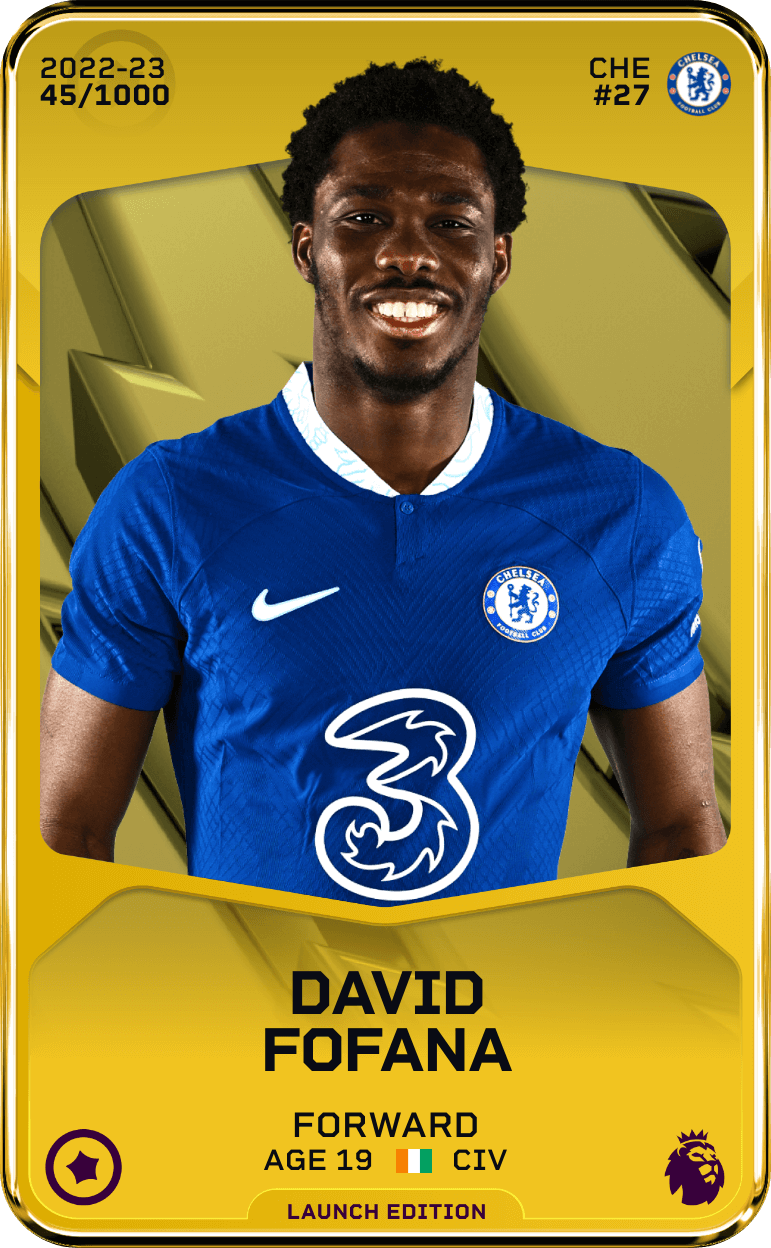 David Fofana 2022-23 • Limited 45/1000