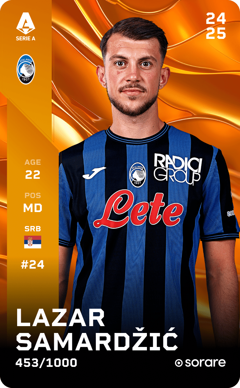 Lazar Samardžić 2024-25 • Limited 453/1000