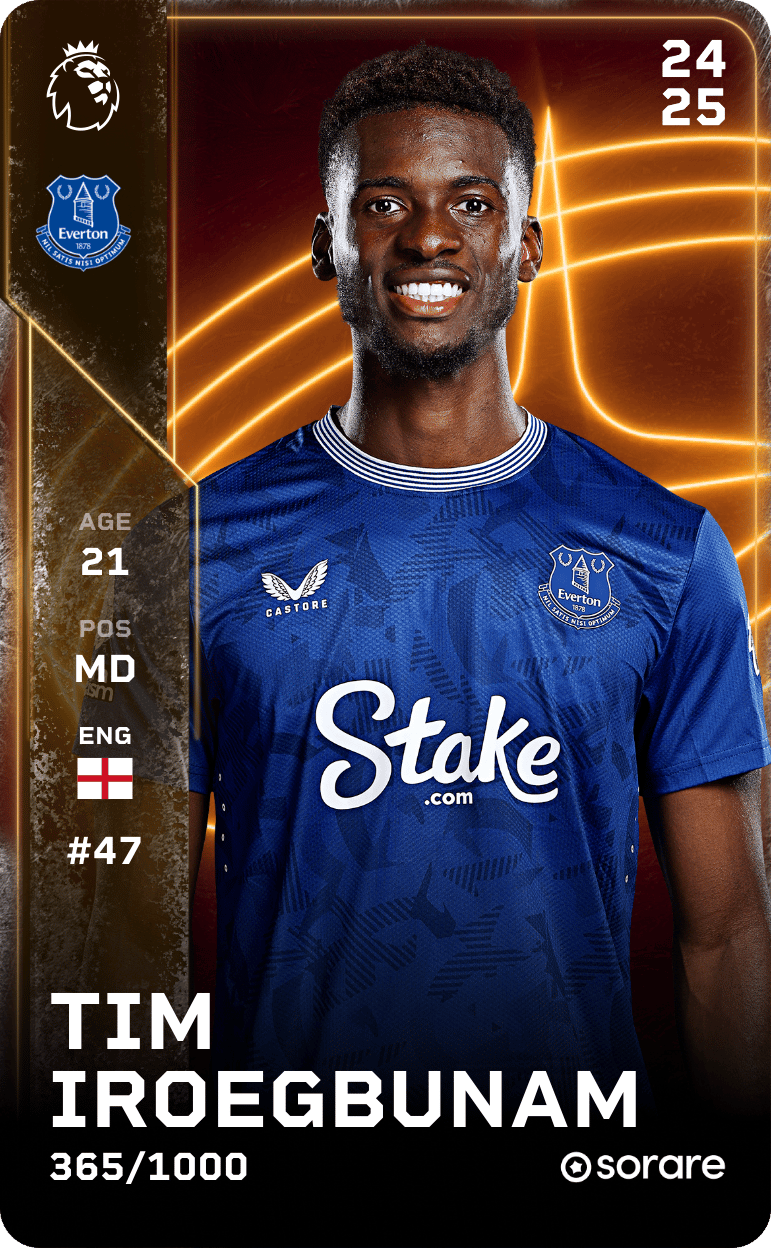 Timothy Iroegbunam 2024-25 • Limited 365/1000
