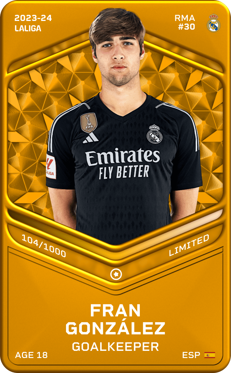 Fran González 2023-24 • Limited 104/1000