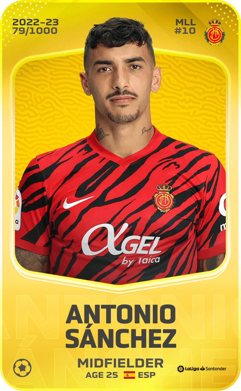 Antonio Sánchez 2022-23 • Limited 79/1000