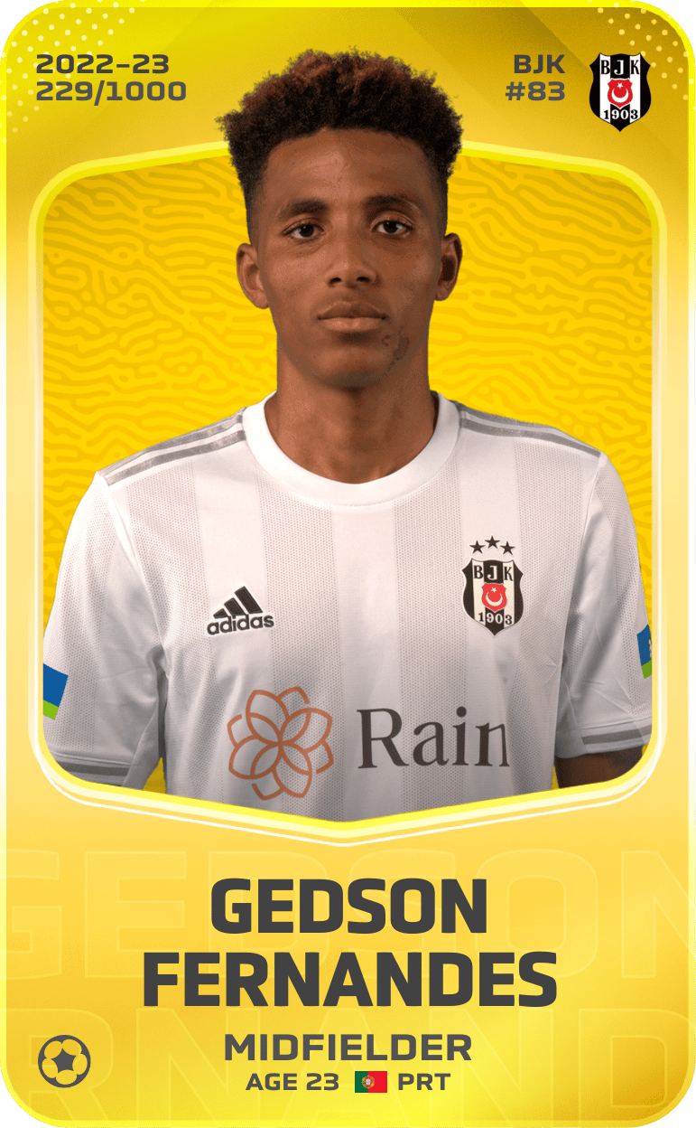 Gedson Fernandes 2022-23 • Limited 229/1000
