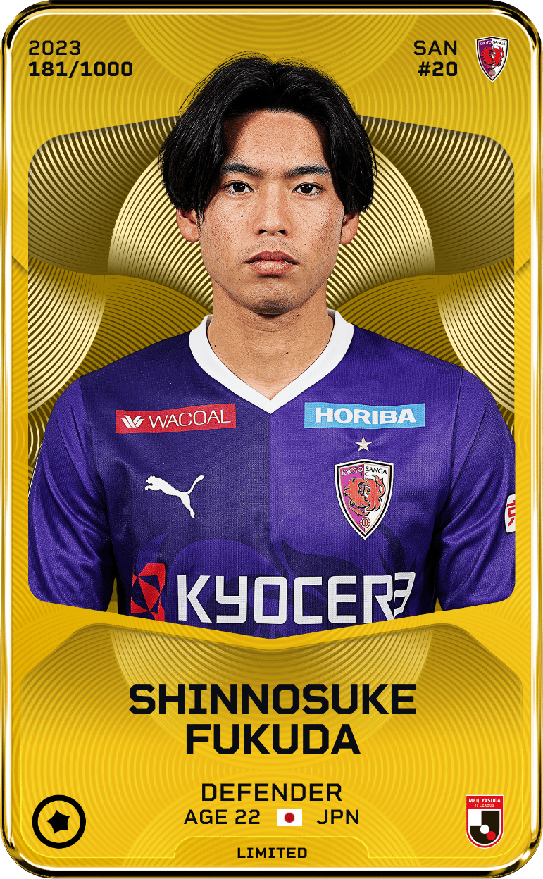 Shinnosuke Fukuda 2023-24 • Limited 181/1000