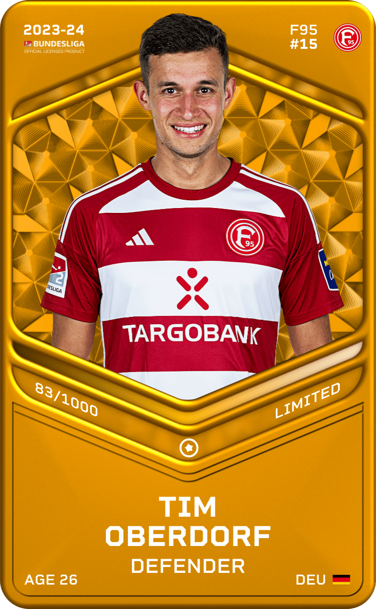 Tim Oberdorf 2023-24 • Limited 83/1000