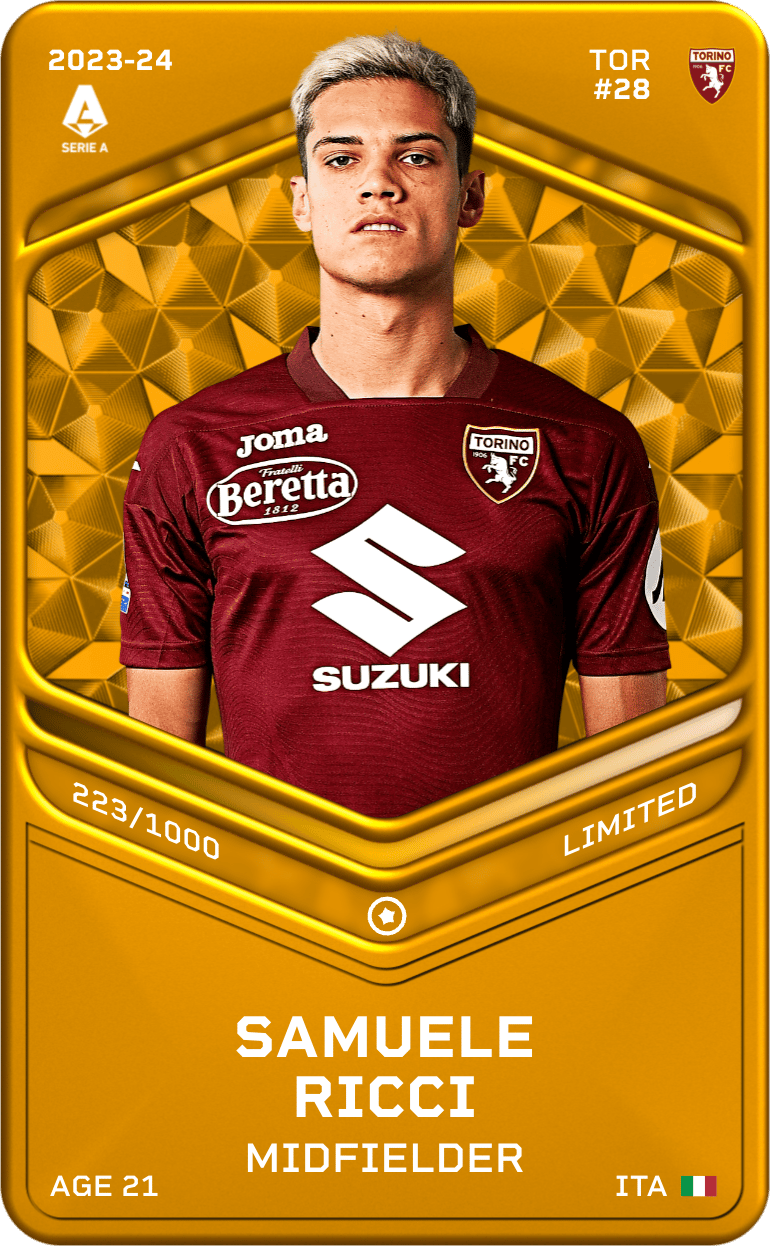 Samuele Ricci 2023-24 • Limited 223/1000