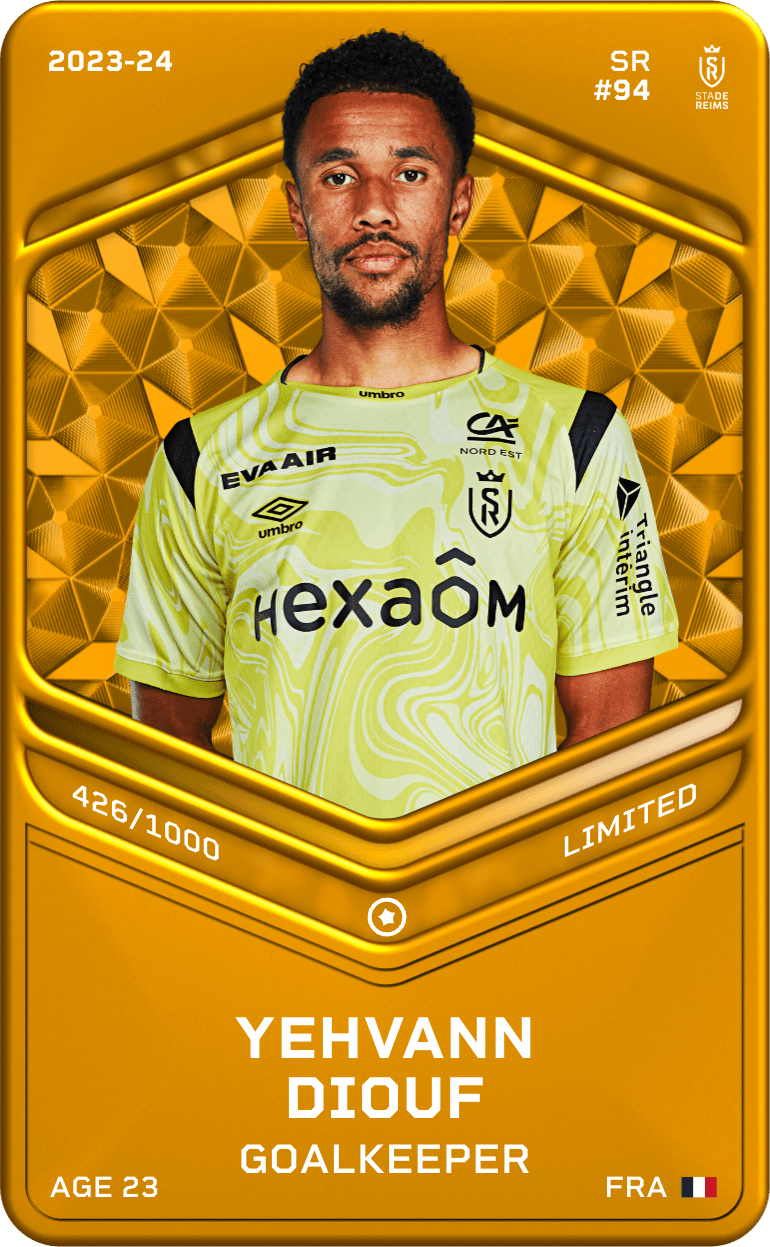 Yehvann Diouf 2023-24 • Limited 426/1000