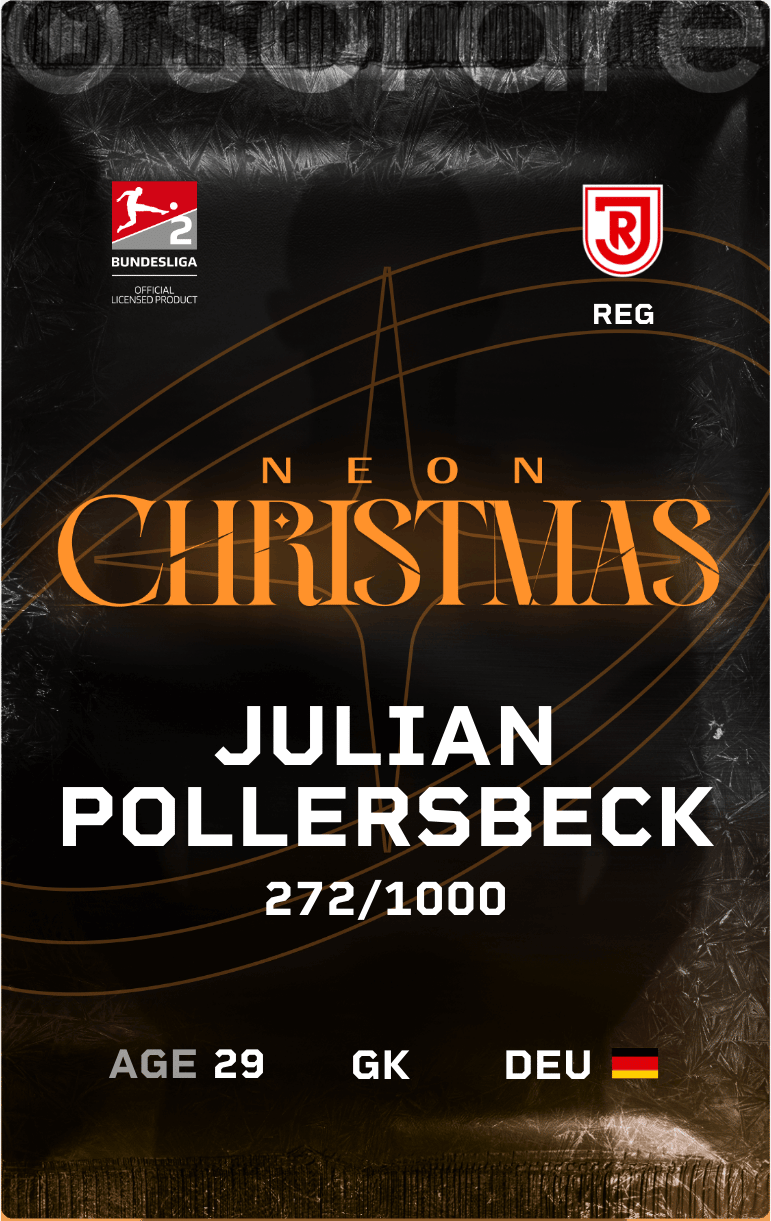 Julian Pollersbeck 2024-25 • Limited 272/1000