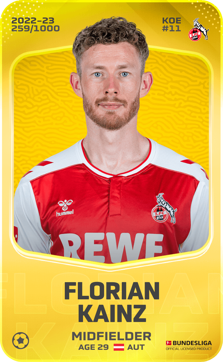 Florian Kainz 2022-23 • Limited 259/1000