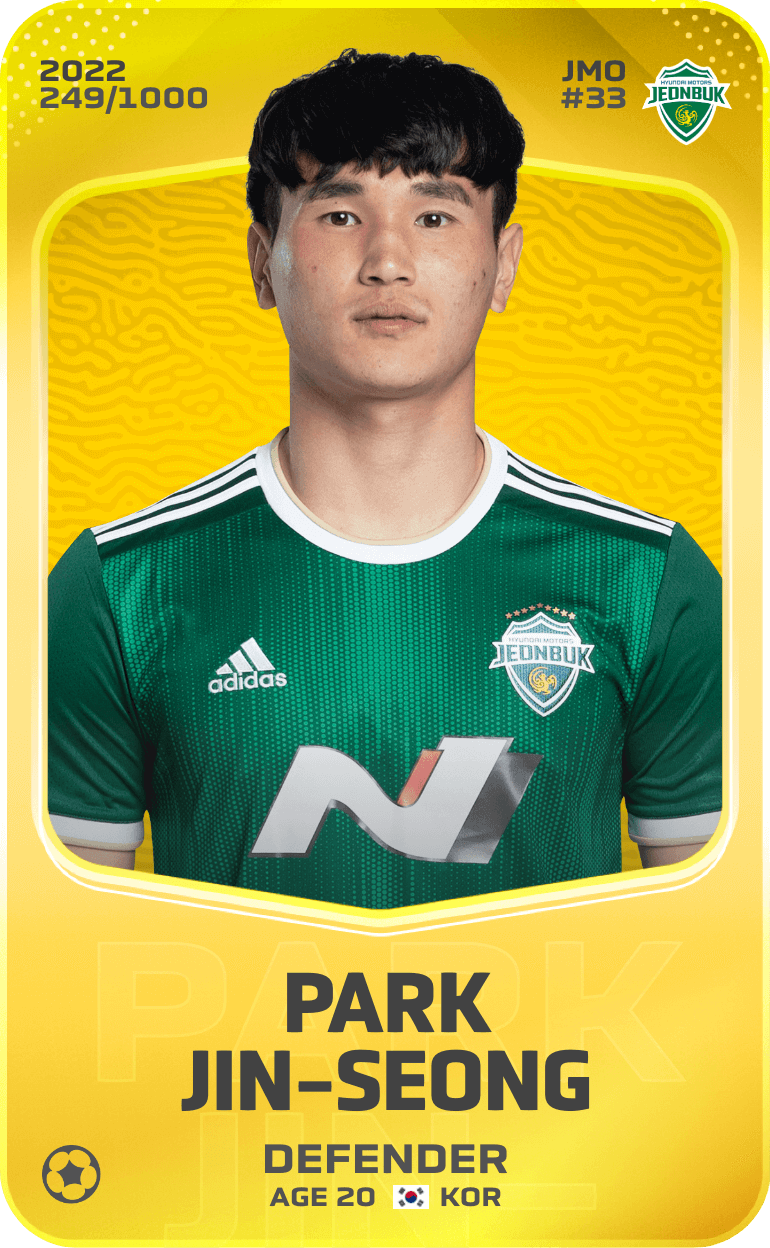 Park Jin-Seong 2022-23 • Limited 249/1000