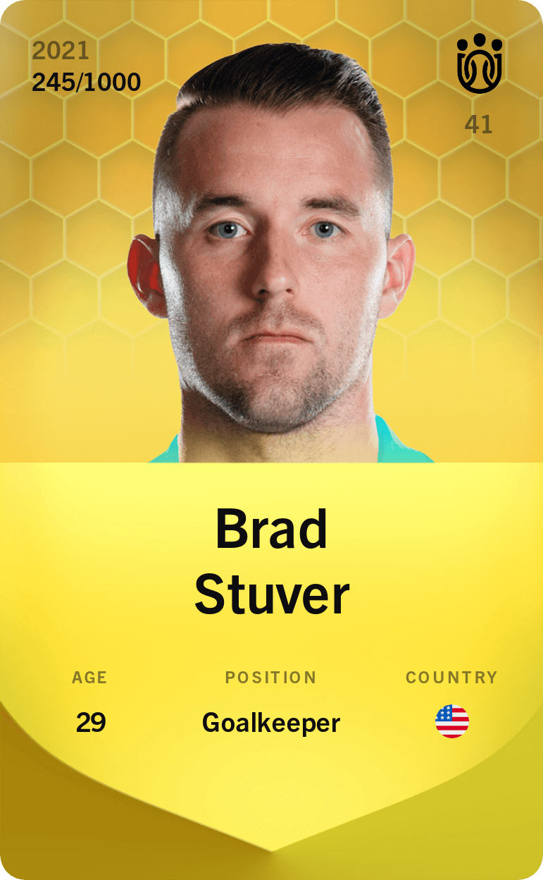 Brad Stuver 2021-22 • Limited 245/1000