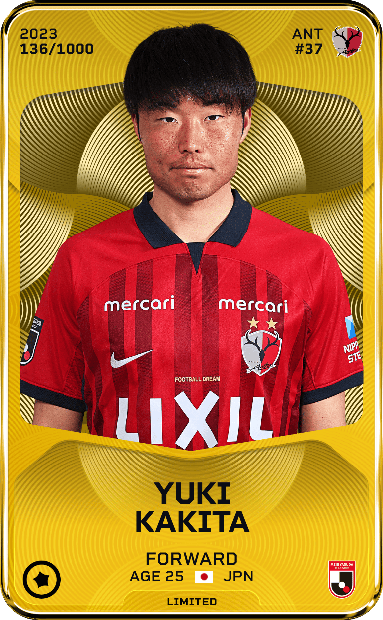 Yuki Kakita 2023-24 • Limited 136/1000