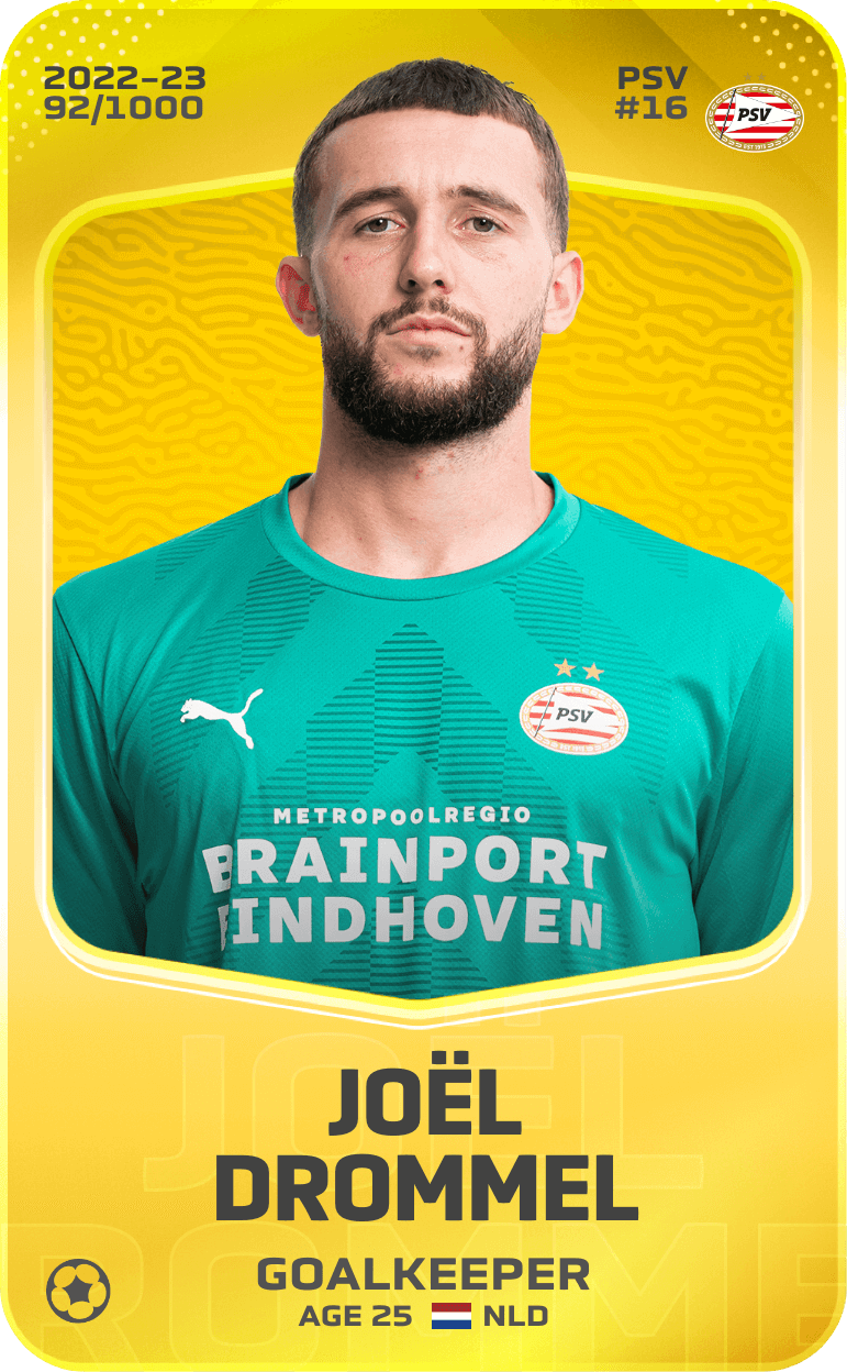 Joël Drommel 2022-23 • Limited 92/1000