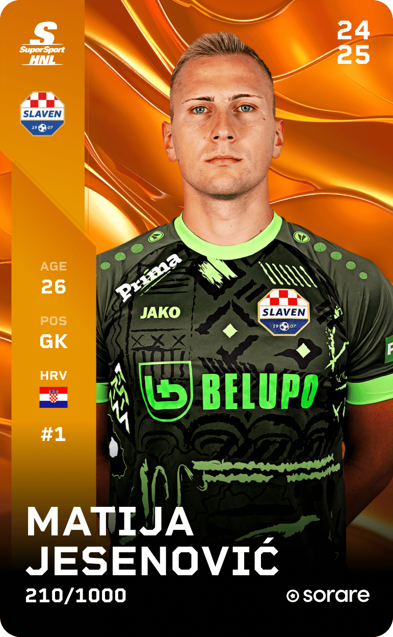 Matija Jesenović 2024-25 • Limited 210/1000