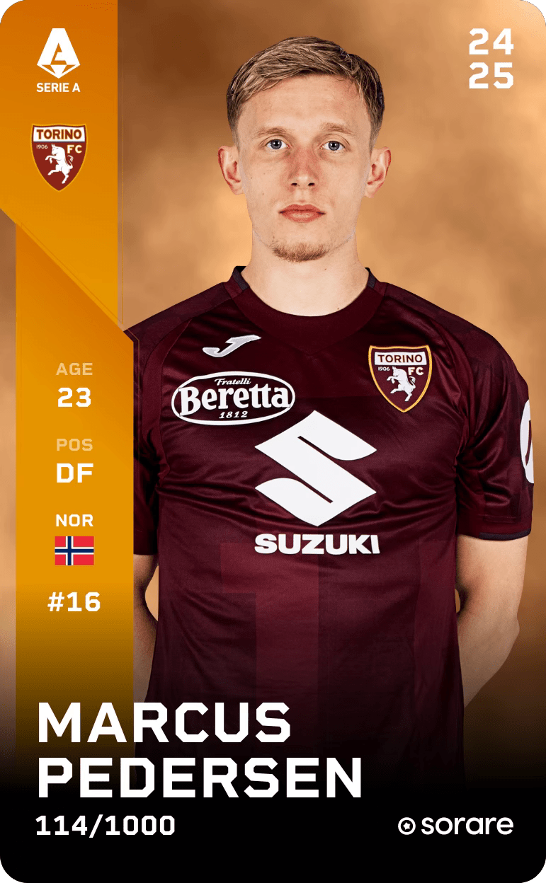Marcus Pedersen 2024-25 • Limited 114/1000