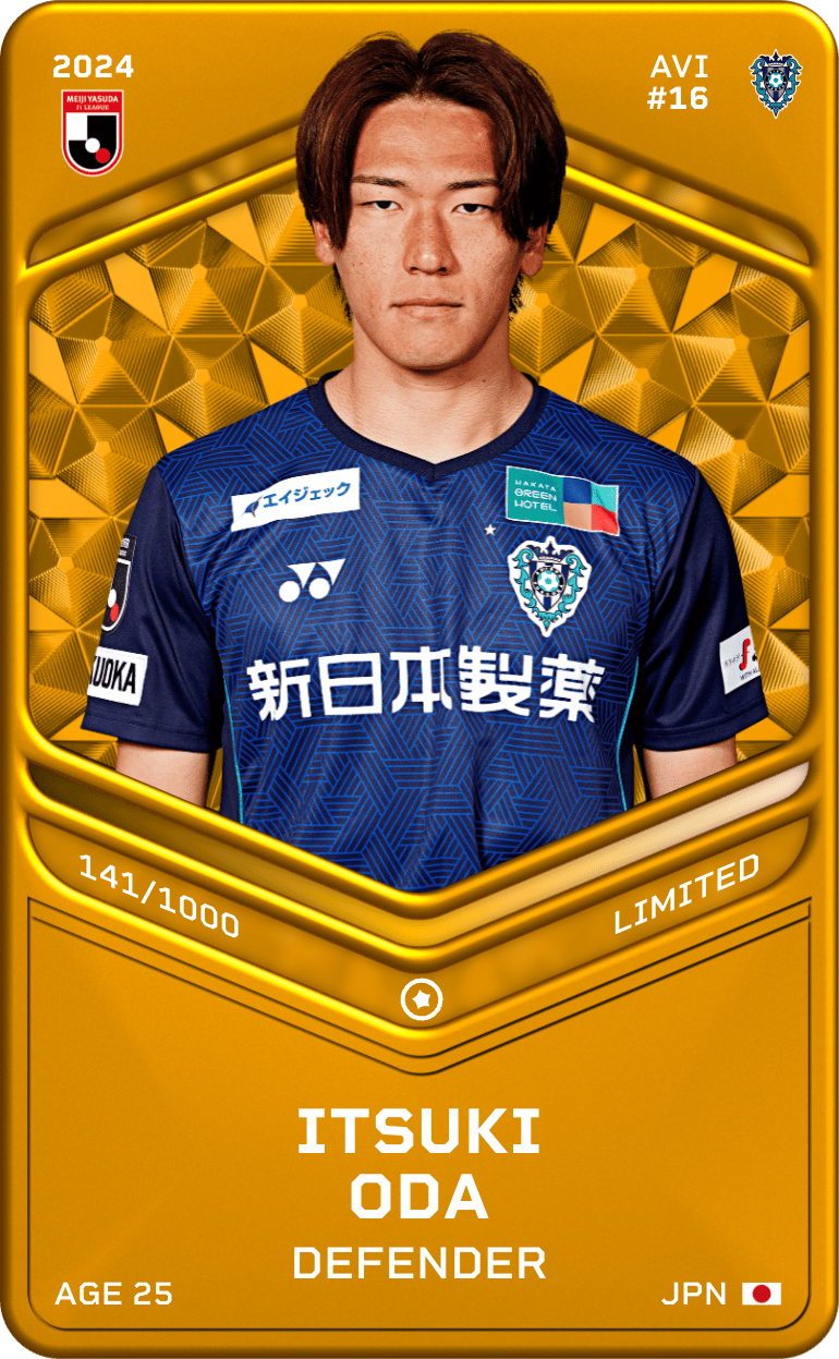 Itsuki Oda 2024-25 • Limited 141/1000
