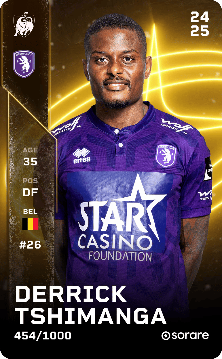 Derrick Tshimanga 2024-25 • Limited 454/1000