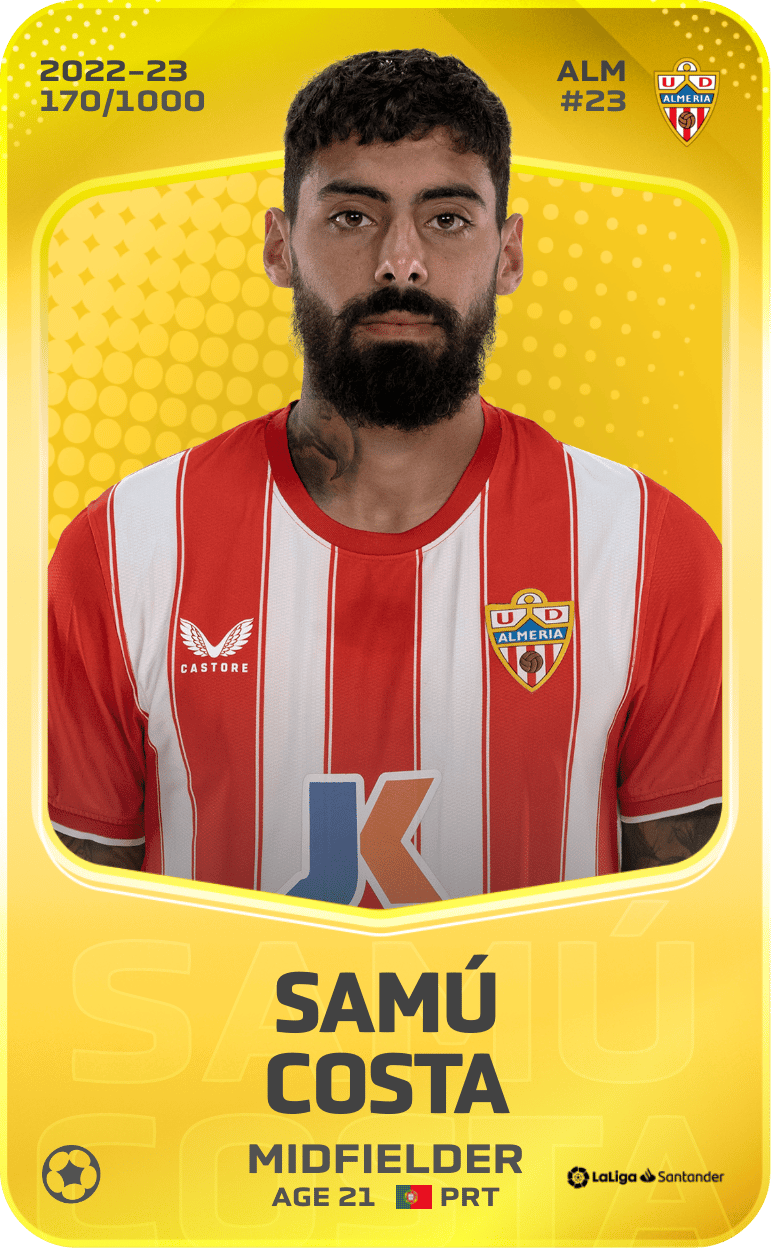 Samú Costa 2022-23 • Limited 170/1000