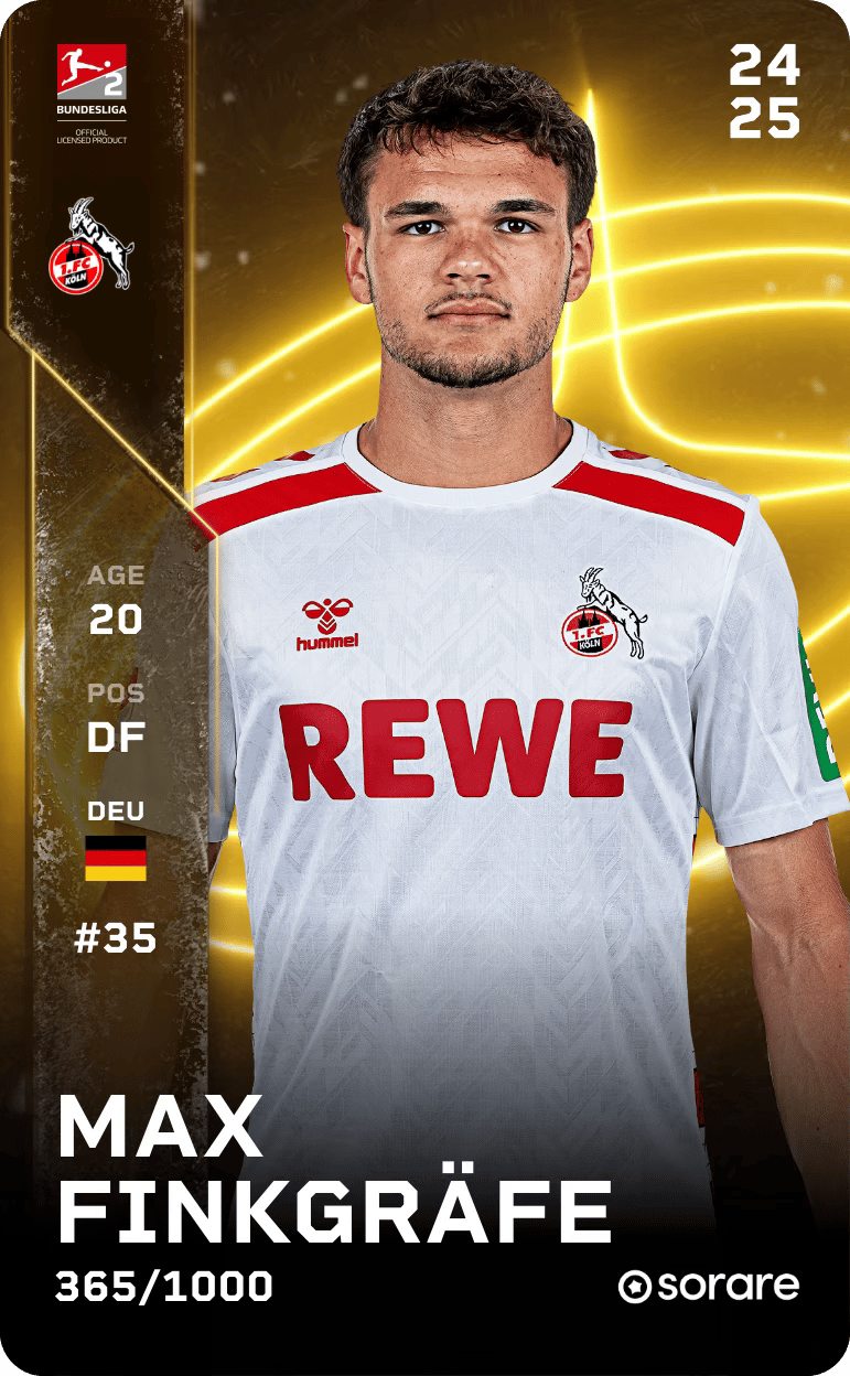 Max Finkgräfe 2024-25 • Limited 365/1000