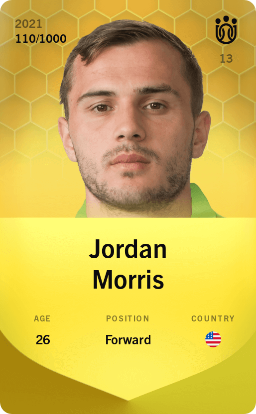 Jordan Morris 2021-22 • Limited 110/1000