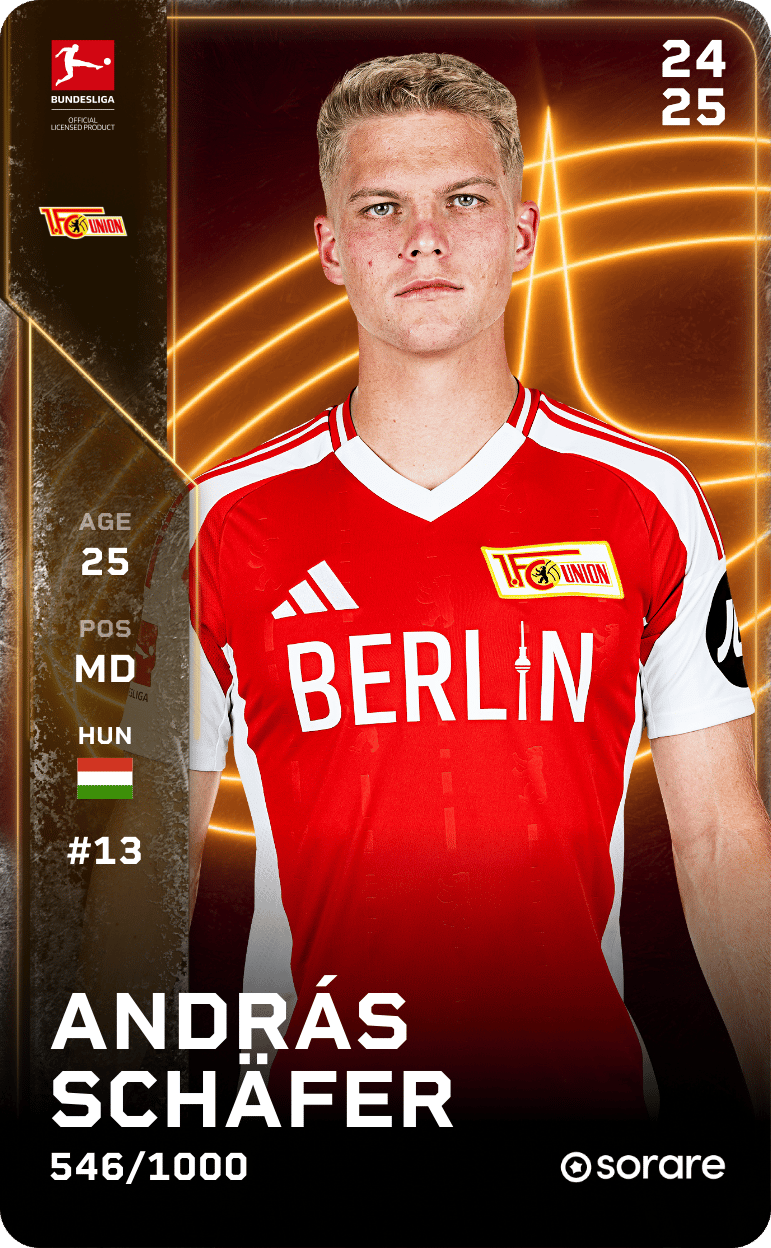 András Schäfer 2024-25 • Limited 546/1000