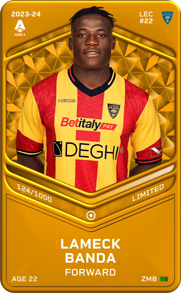 Lameck Banda 2023-24 • Limited 124/1000