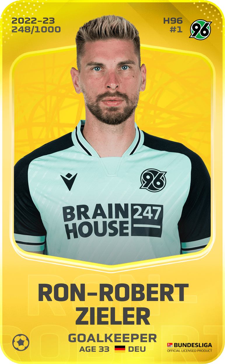 Ron-Robert Zieler 2022-23 • Limited 248/1000